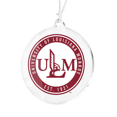 Louisiana Monroe Warhawks - ULM Academic Logo Bag Tag & Ornament