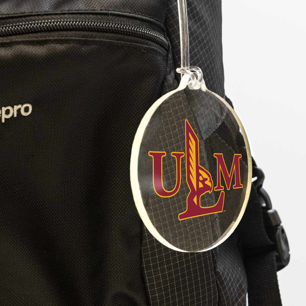 Louisiana Monroe Warhawks - Athletics Logo Bag Tag & Ornament