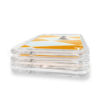 Tennessee Volunteers - Checkerboard Smokey Drink Coaster