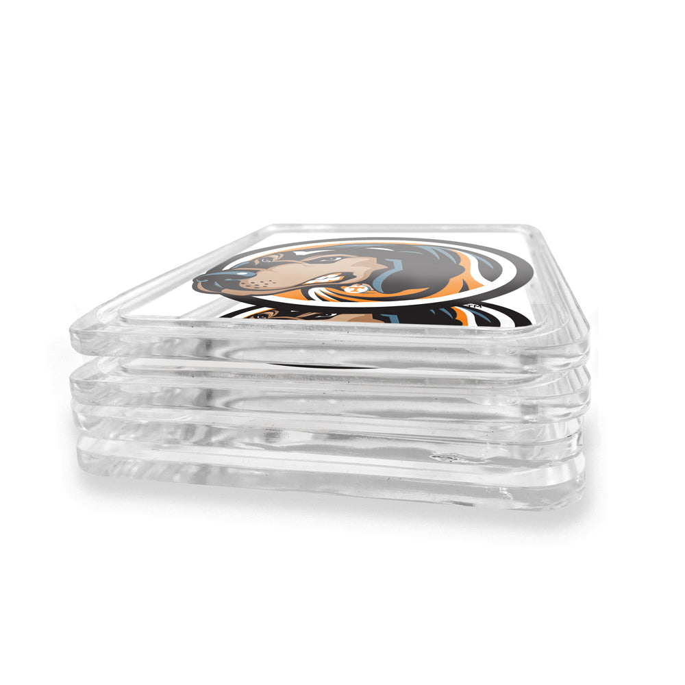 Tennessee Volunteers - Smokey Logo Drink Coaster