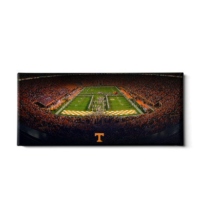 Tennessee Volunteers - Tennessee T Pano - College Wall Art #Canvas
