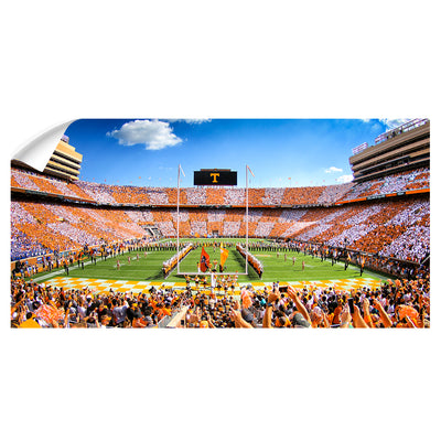 Tennessee Volunteers - Neyland Checkerboard Pano - College Wall Art #Wall Decal