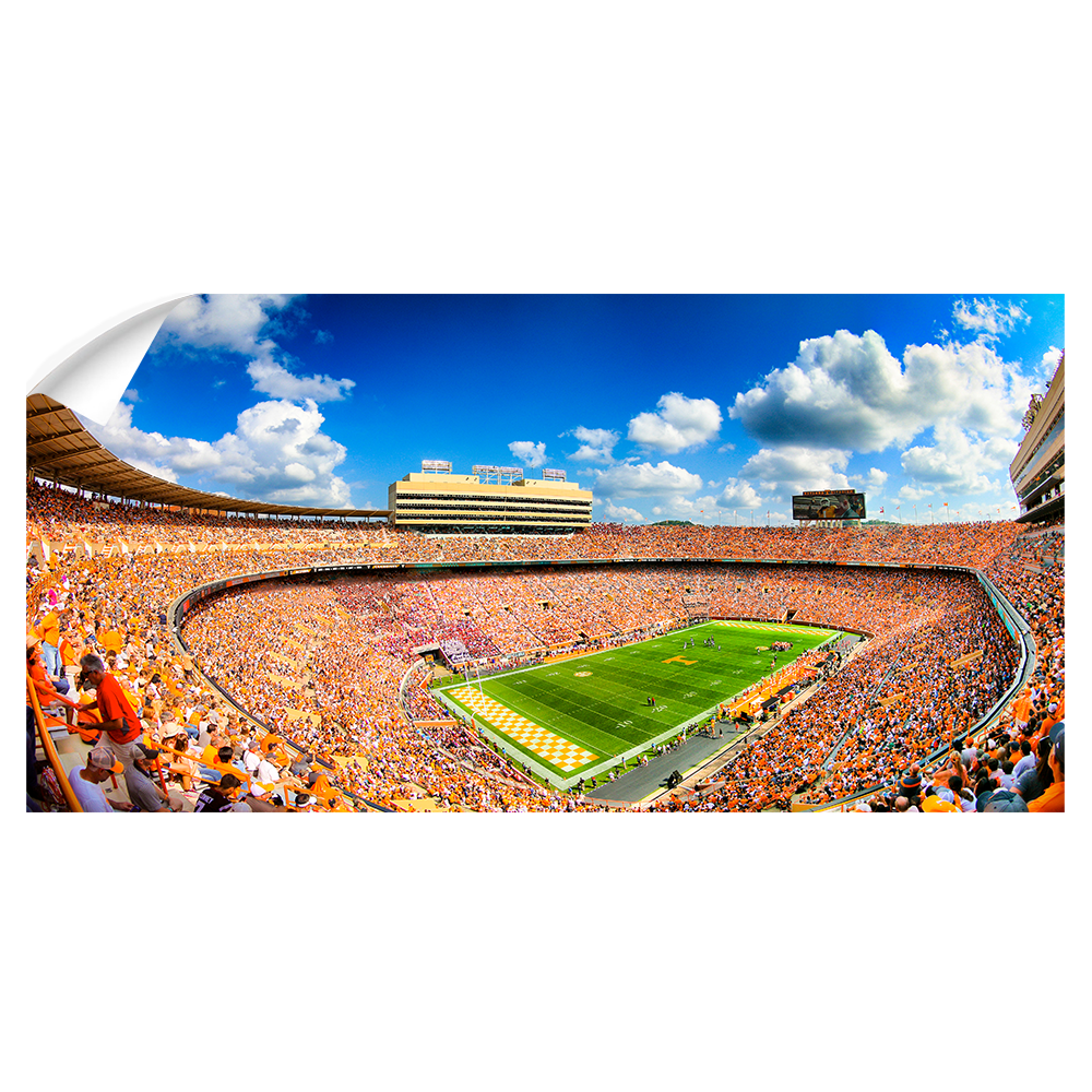 Tennessee Volunteers - Vols Pano - College Wall Art #Wall Decal