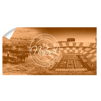 Tennessee Volunteers - Neyland 100 - College Wall Art #Wall Decal