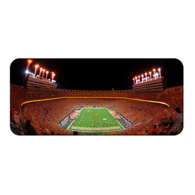 Tennessee Volunteers - Tennessee Lights Panoramic - College Wall Art #PVC