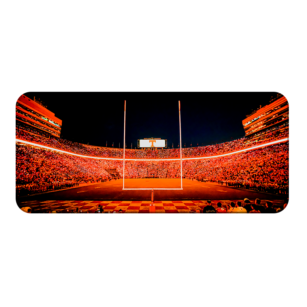 Tennessee Volunteers - Light Up Neyland Panoramic - College Wall Art #PVC