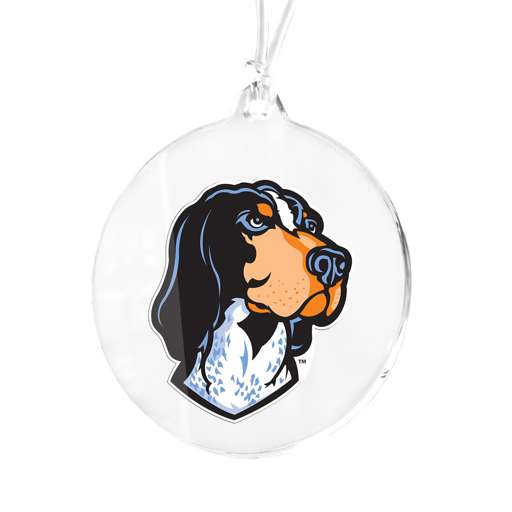 Tennessee Volunteers - Smokey's Head Ornament & Bag Tag