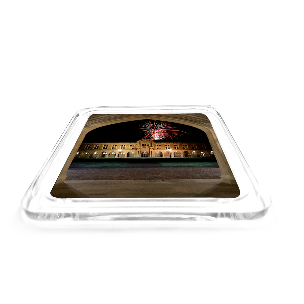 WashU - Lunar Fireworks Drink Coaster