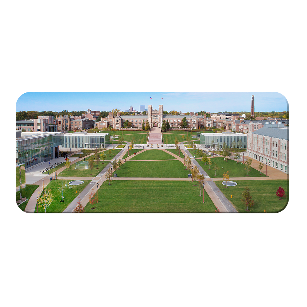 Washington University Bears - Washington U Aerial Panoramic - College Wall Art #PVC