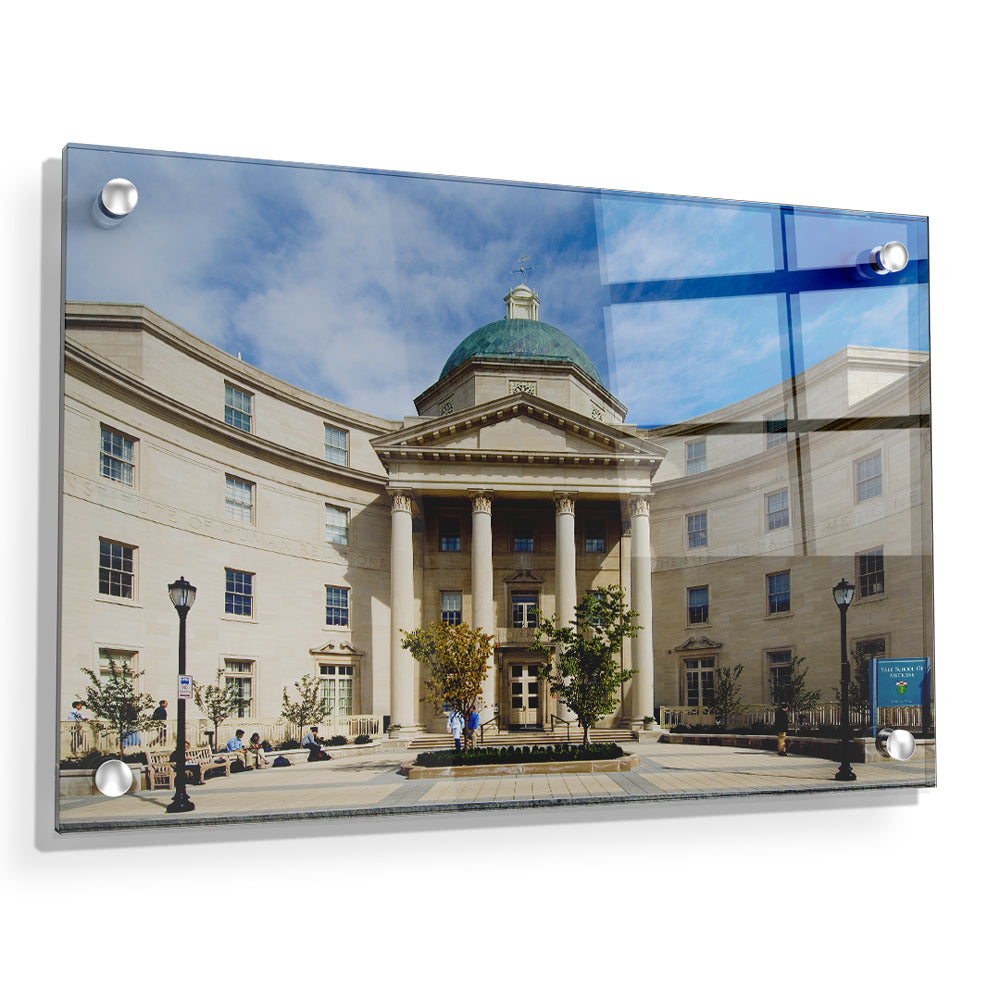 Yale Bulldogs - Sterling Hall of Medicine - College Wall Art #Acrylic