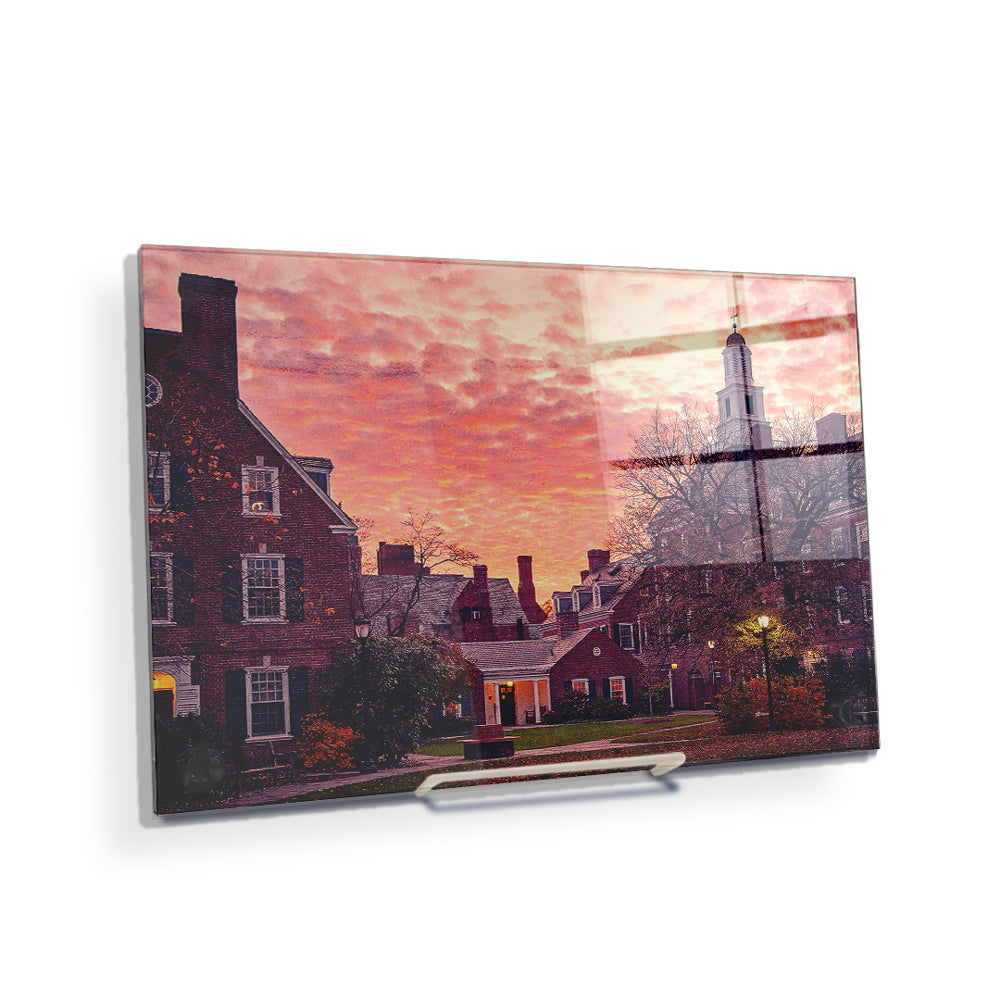 Yale Bulldogs - Campus Sunset #Acrylic Mini