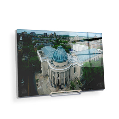 Yale Bulldogs - Woolsey Hall Aerial - College Wall Art #Acrylic Mini