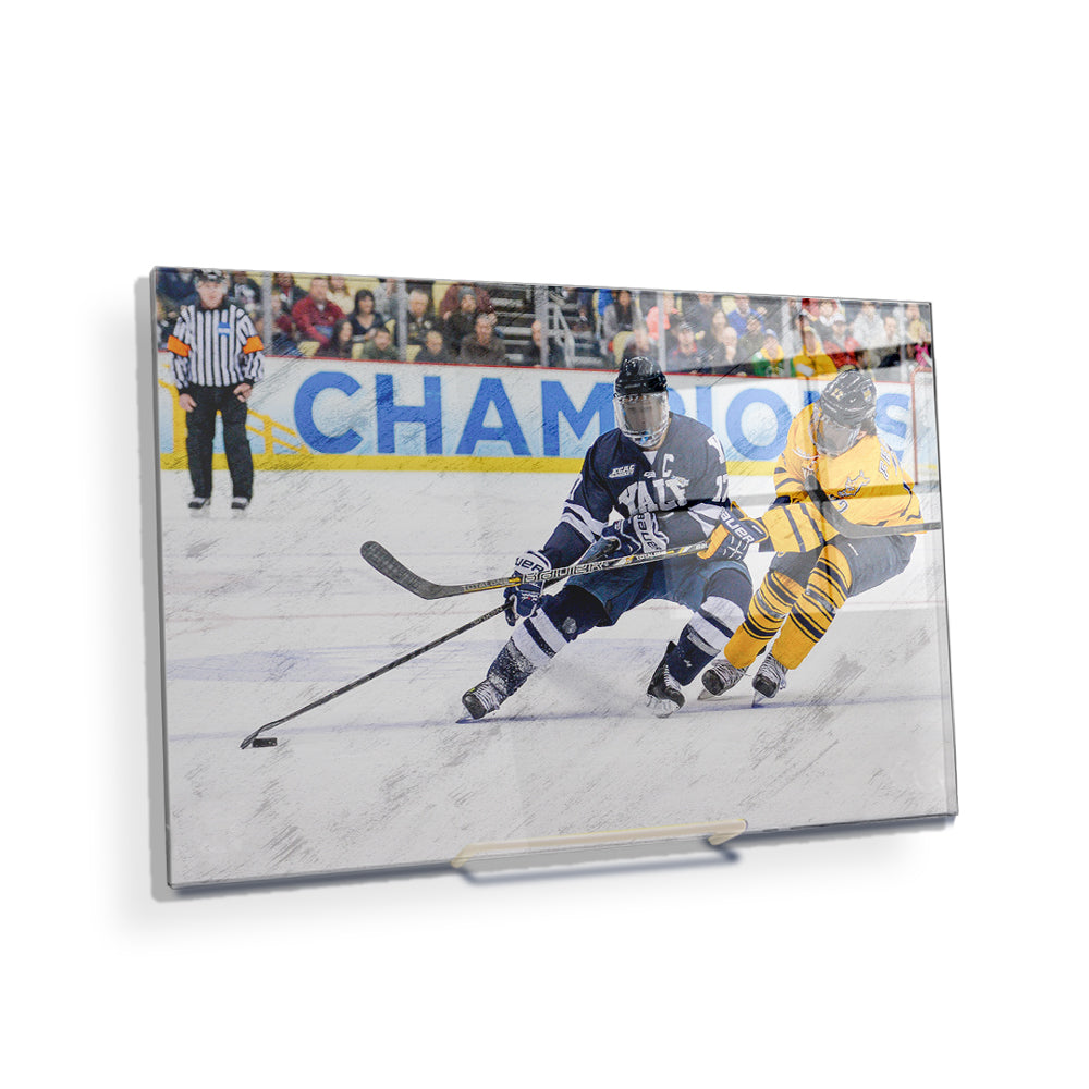 Yale Bulldogs - Mens Hockey - College Wall Art #Acrylic Mini