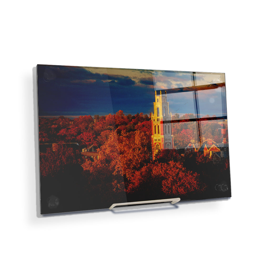 Yale Bulldogs - Fall Franklin Tower #Acrylic Mini