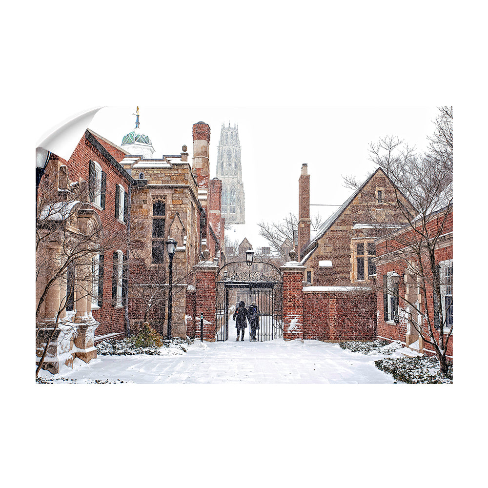 Yale Bulldogs - Snowy Pierson College Gate #Wall Decal