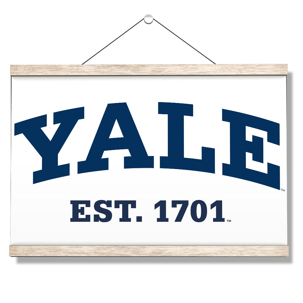Yale Bulldogs - Yale established 1701 #Hanging Canvas