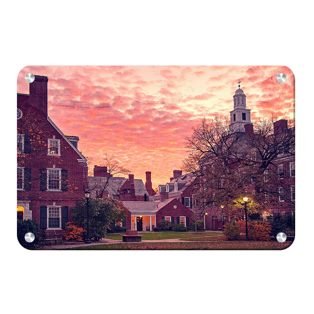 Yale Bulldogs - Campus Sunset #Metal