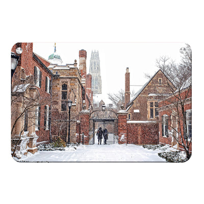 Yale Bulldogs - Snowy Pierson College Gate #Metal