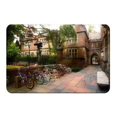 Yale Bulldogs - Bikes on Campus - College Wall Art #PVC