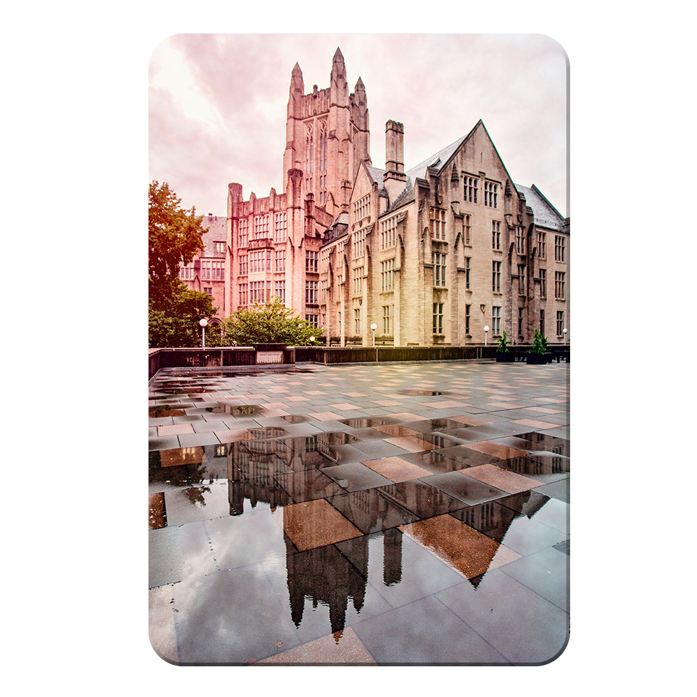 Yale Bulldogs - Stormy Sheffield-Sterling-Strathcona Hall #PVC