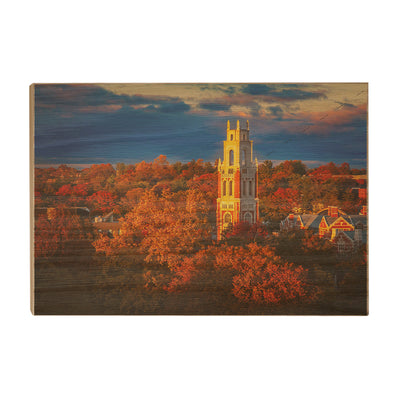 Yale Bulldogs - Fall Franklin Tower #Wood