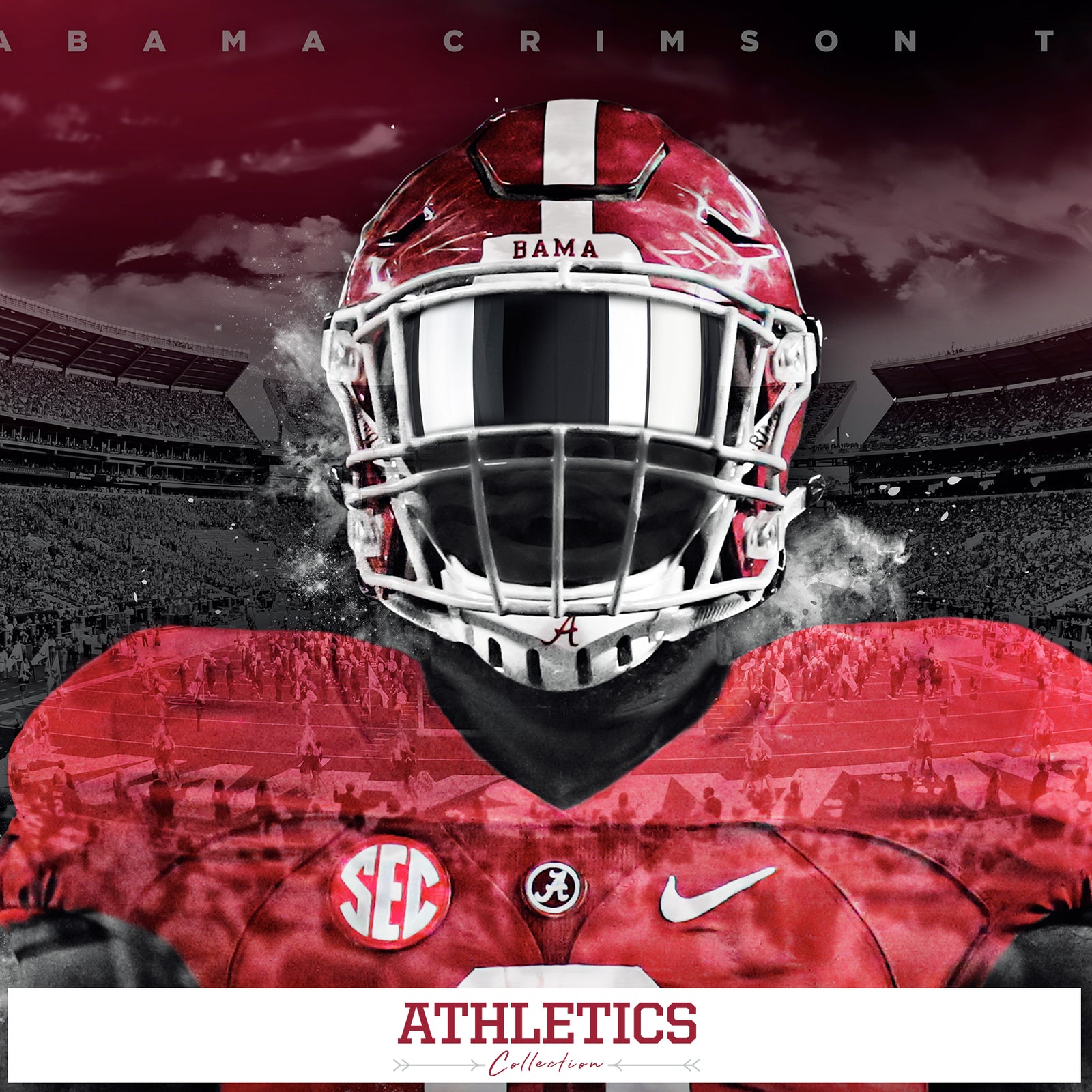 Alabama Crimson Tide - Athletics Photo Canvas Prints