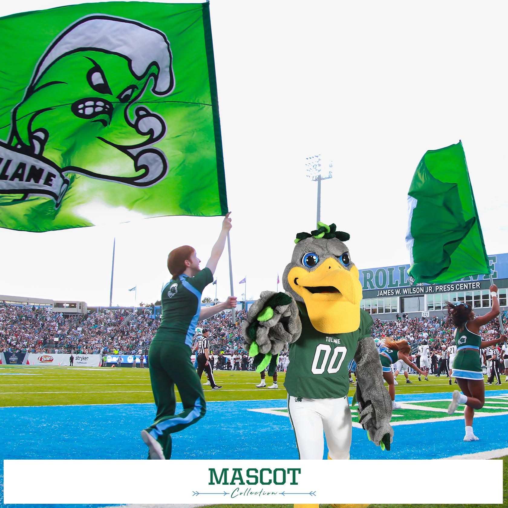 Tulane Green Wave - Mascot Collection