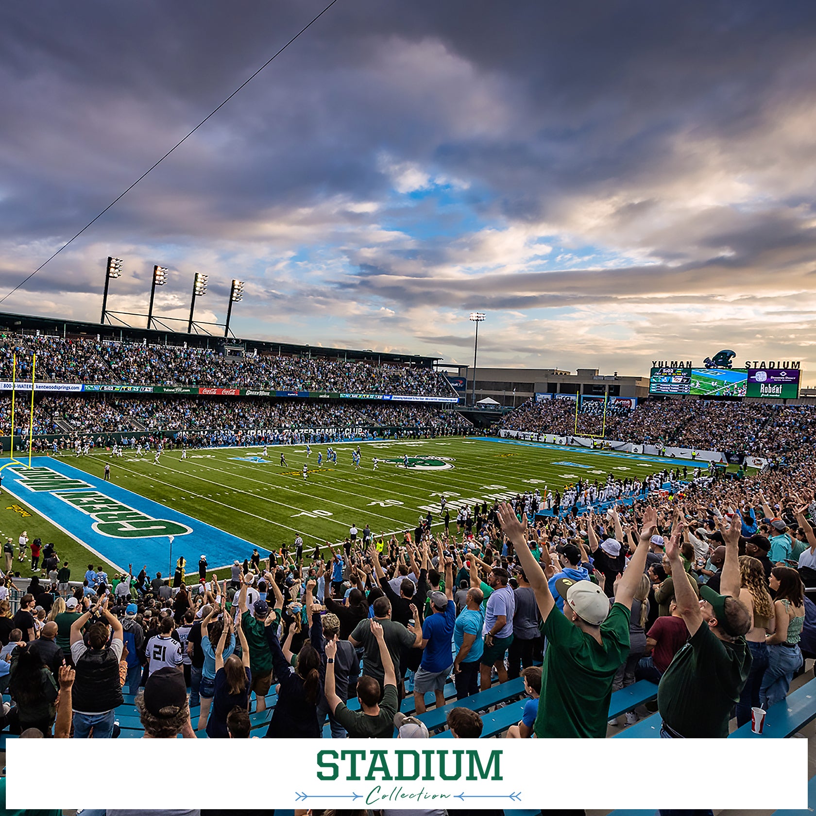 Tulane Green Wave - Stadium Collection