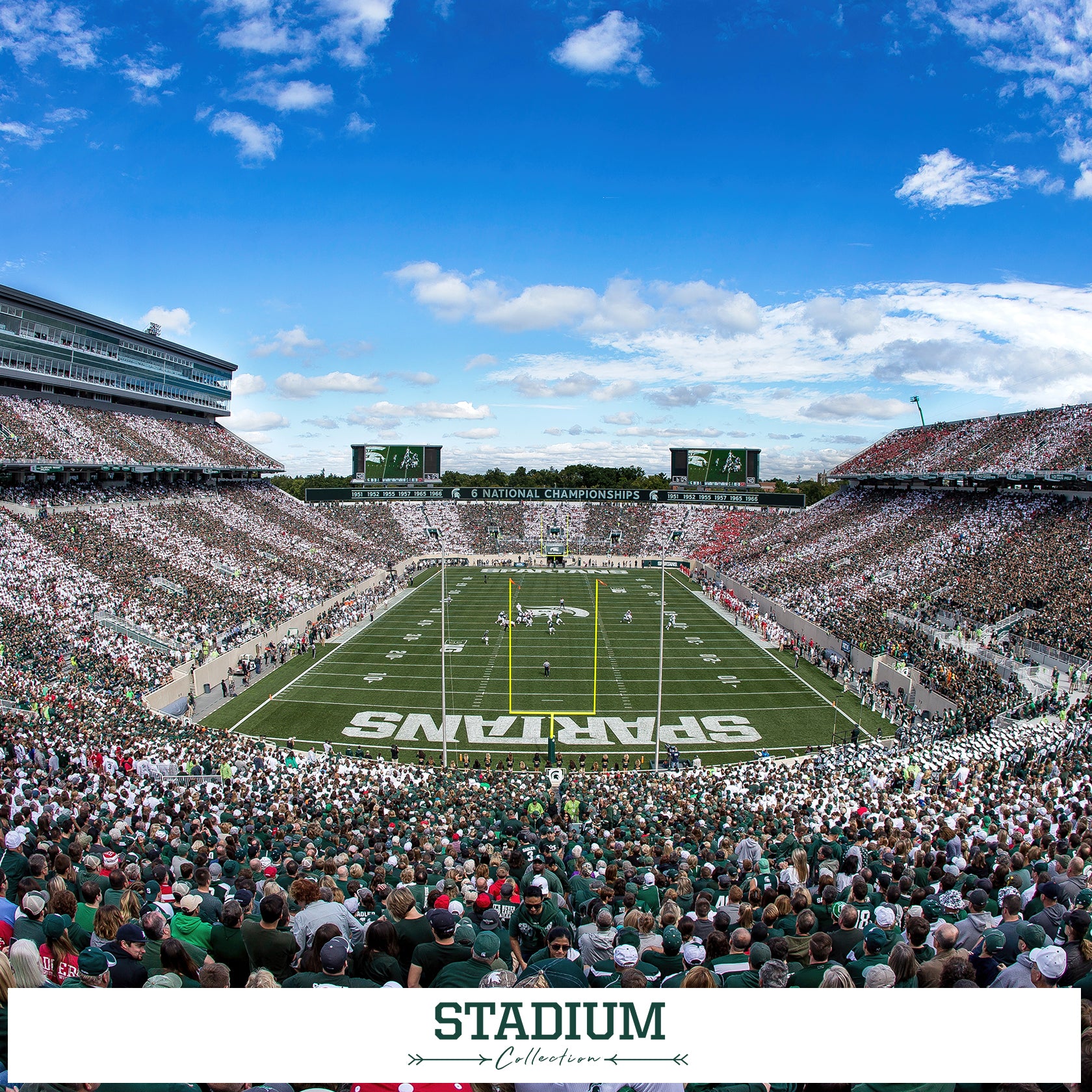 MICHIGAN STATE SPARTANS - STADIUM