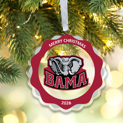 Alabama Crimson Tide - Bama Christmas 2026 Ornament