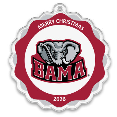 Alabama Crimson Tide - Bama Christmas 2026 Ornament