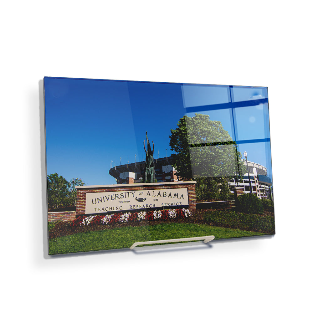 Alabama Crimson Tide - University of Alabama Teaching-Research-Service - College Wall Art #Canvas