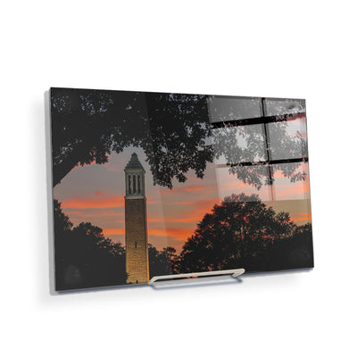 Alabama Crimson Tide - Denny Chimes Sunset - College Wall Art #Acrylic Mini