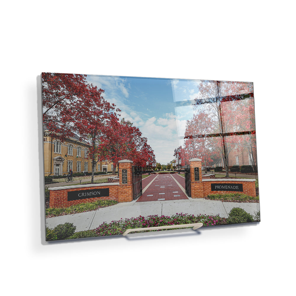 Alabama Crimson Tide - Crimson Promenade - College Wall Art #Canvas