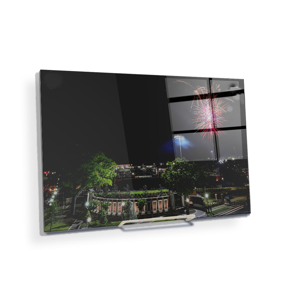 Alabama Crimson Tide - Fireworks over Sewell-Thomas Stadium - College Wall Art #Canvas
