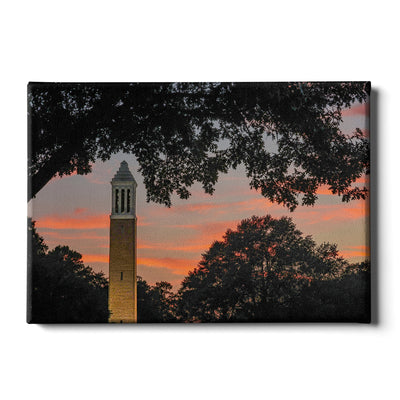 Alabama Crimson Tide - Denny Chimes Sunset - College Wall Art #Canvas