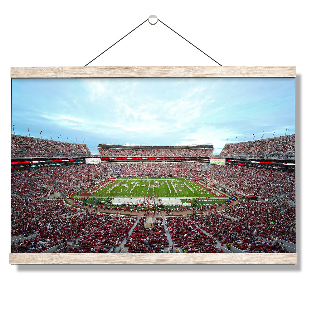 Alabama Crimson Tide - Bama Million Dollar Band - College Wall Art #Canvas