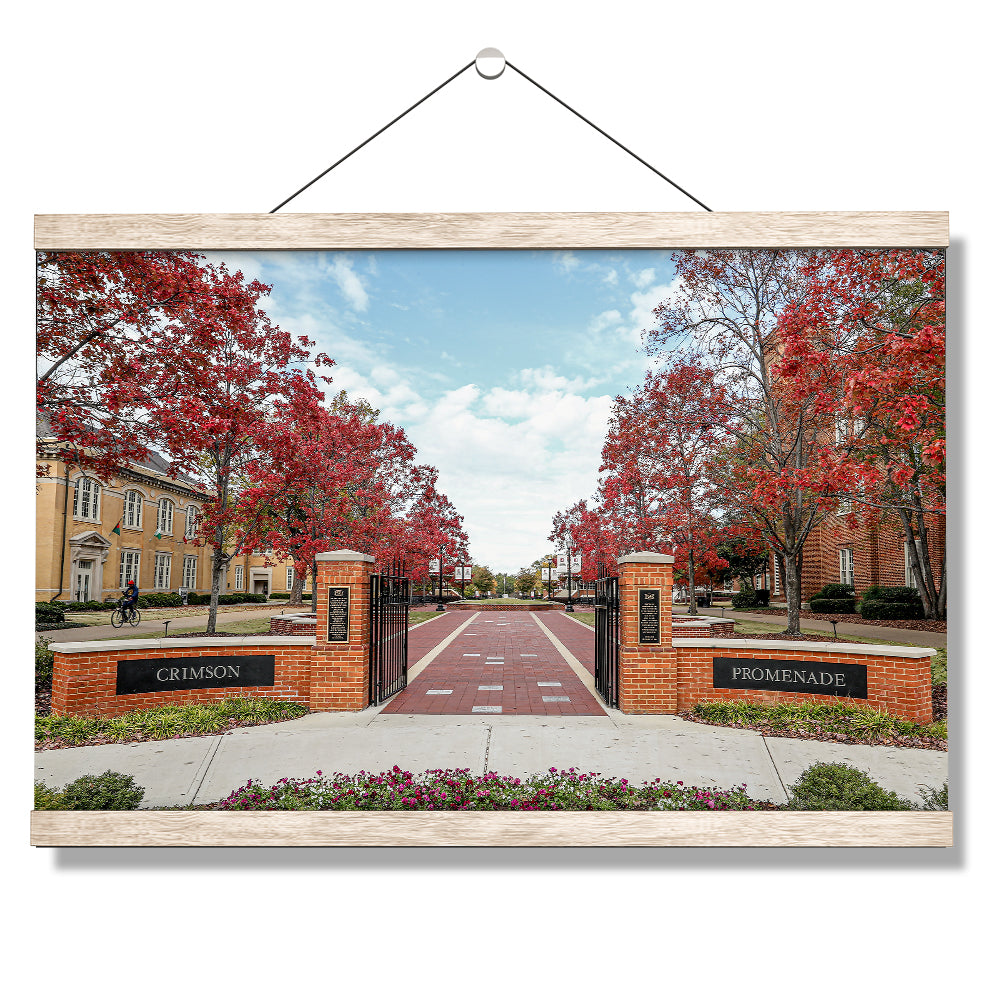 Alabama Crimson Tide - Crimson Promenade - College Wall Art #Canvas