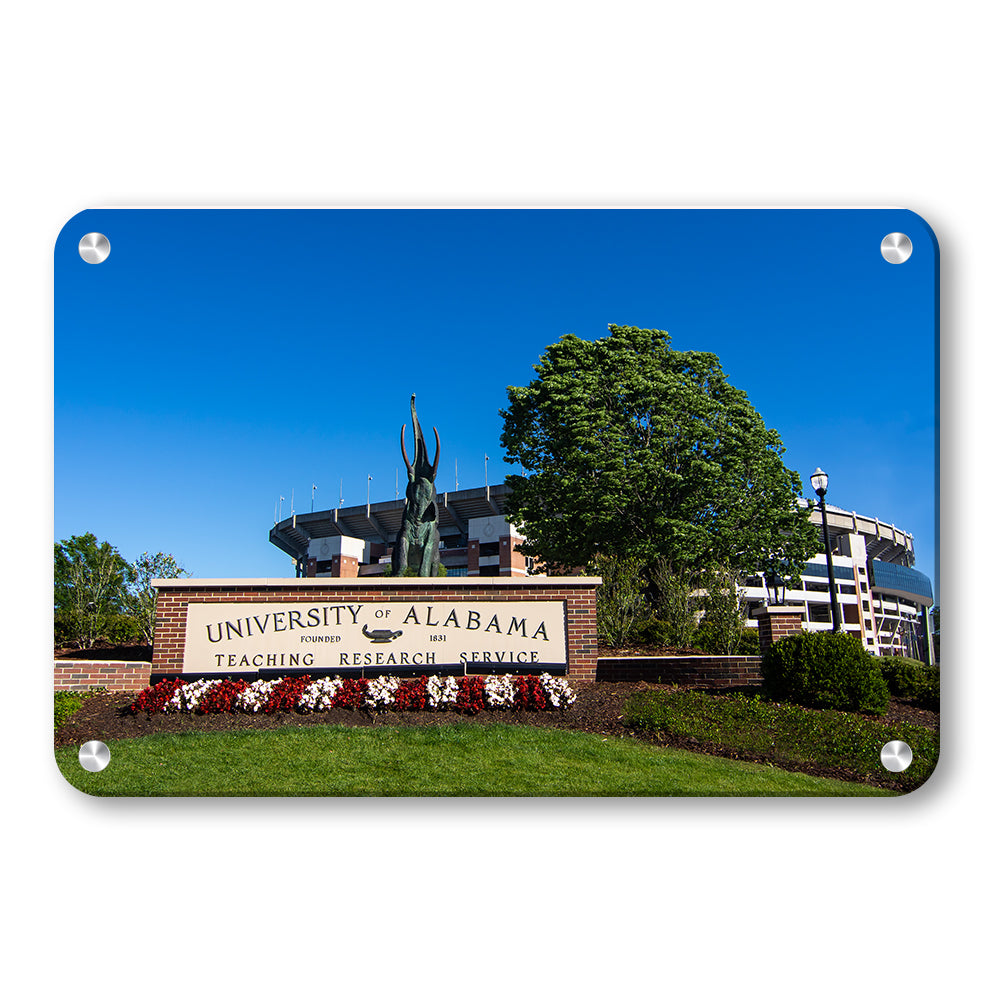 Alabama Crimson Tide - University of Alabama Teaching-Research-Service - College Wall Art #Canvas