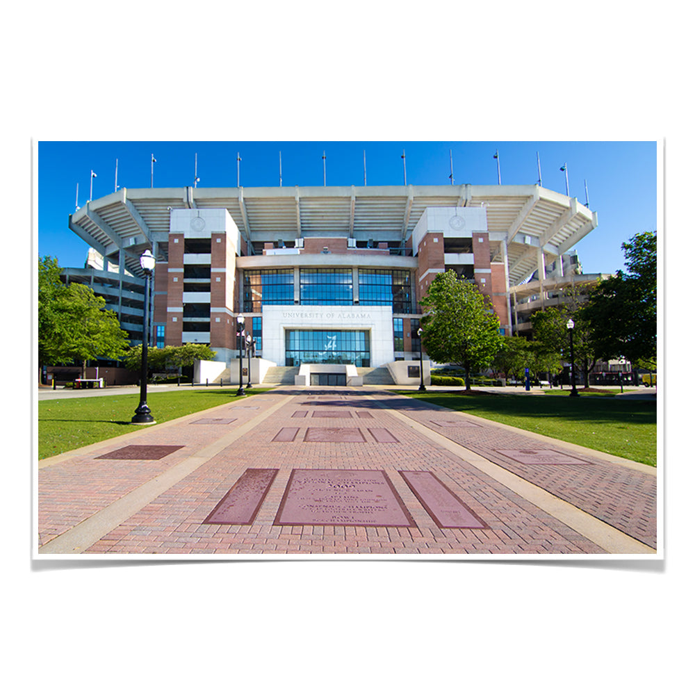 Alabama Crimson Tide - Bryant-Denny Stadium 2023 - College Wall Art #Canvas