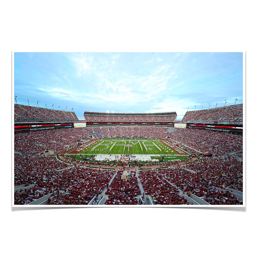 Alabama Crimson Tide - Bama Million Dollar Band - College Wall Art #Canvas