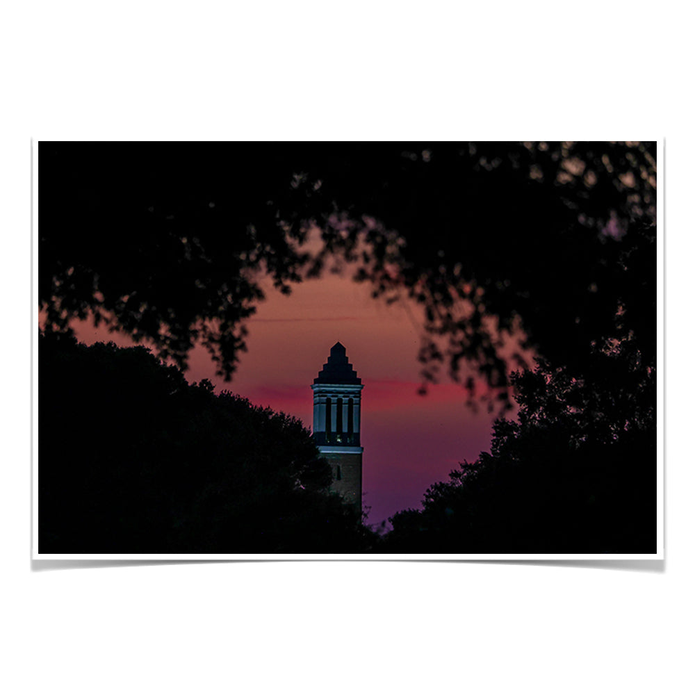 Alabama Crimson Tide - Crimson Denny Chimes - College Wall Art #Canvas