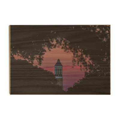 Alabama Crimson Tide - Crimson Denny Chimes - College Wall Art #Wood