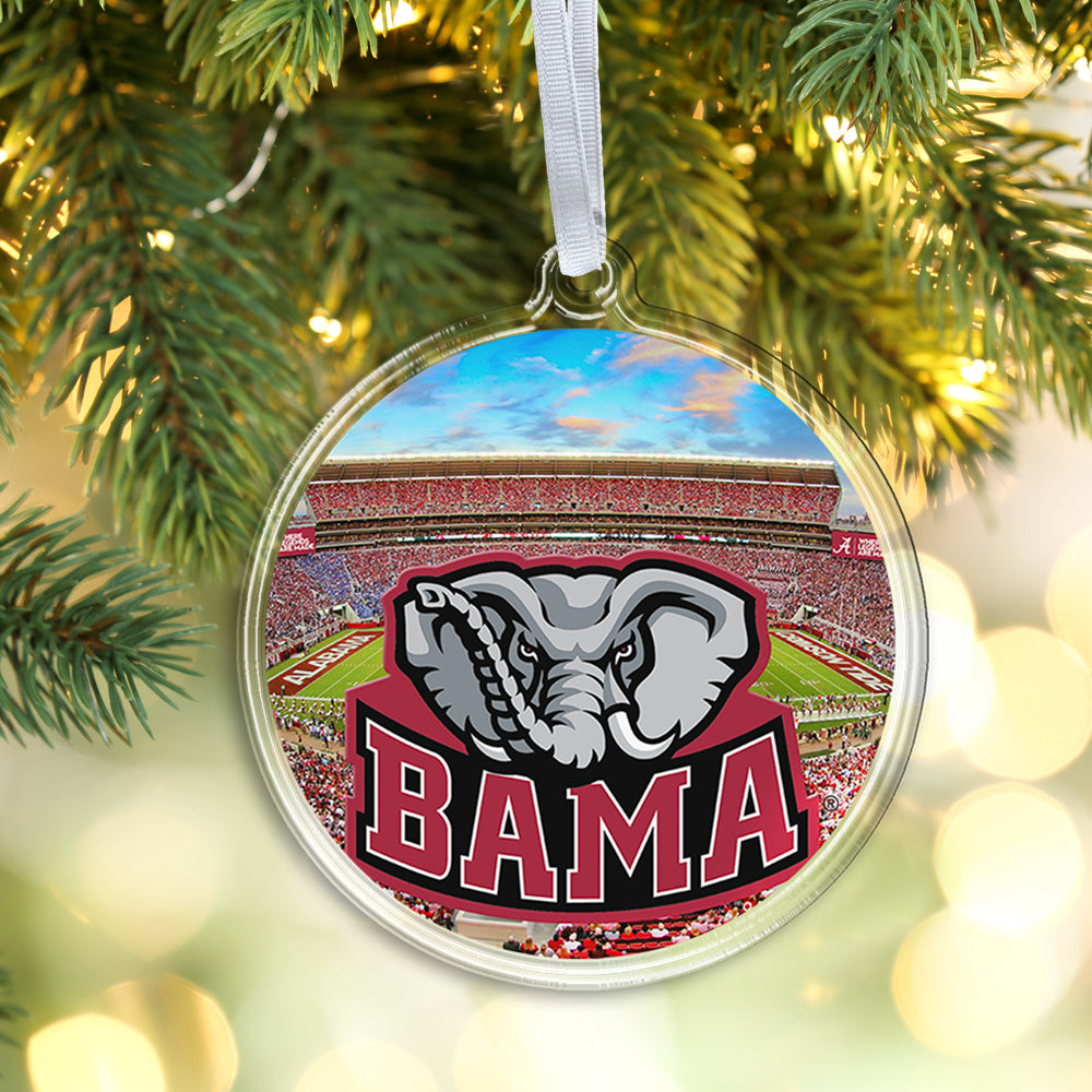 Alabama Crimson Tide - Where Legends Are Made Ornament & Bag Tag