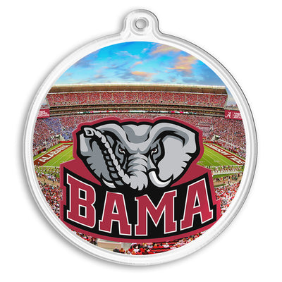 Alabama Crimson Tide - Where Legends Are Made Ornament & Bag Tag