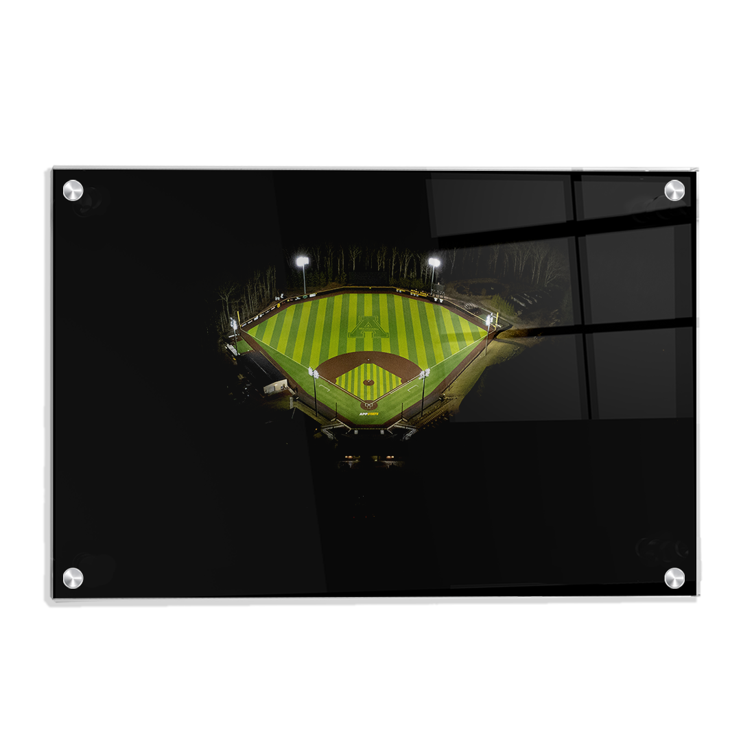 Appalachian State Mountaineers - Light Up Beaver Field - College Wall Art #Canvas