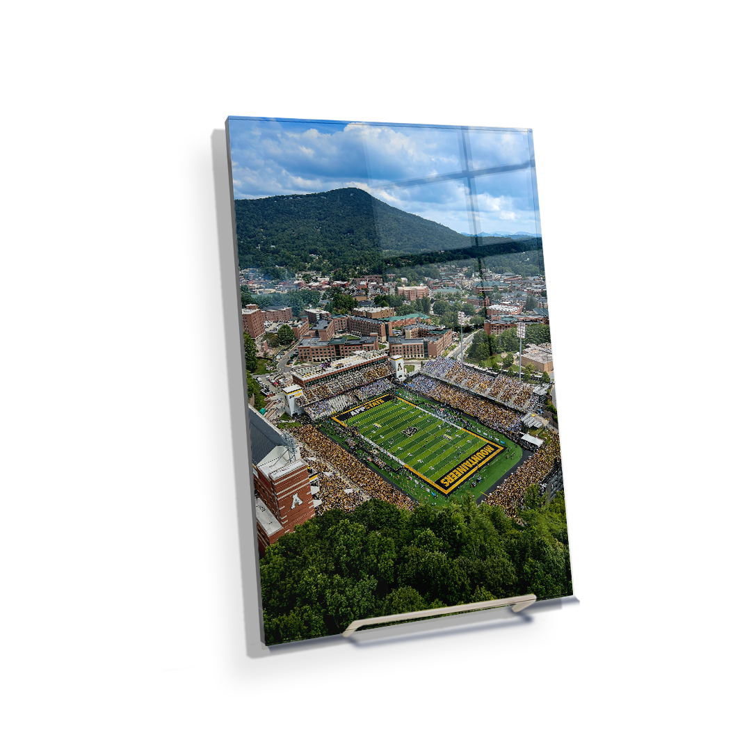 Appalachian State Mountaineers - Kidd Brewer Stadium Aerial #Canvas