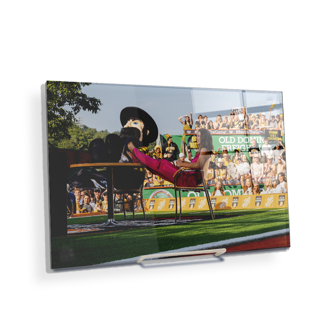 Appalachian State Mountaineers - Kickin' Back on Game Day - College Wall Art #Canvas