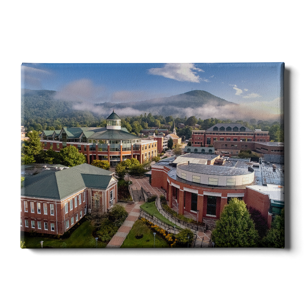 Appalachian State Mountaineers - Campus Sunrise - College Wall Art #Canvas