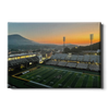 Appalachian State Mountaineers - Kidd Brewer Stadium Sunrise - College Wall Art #Canvas